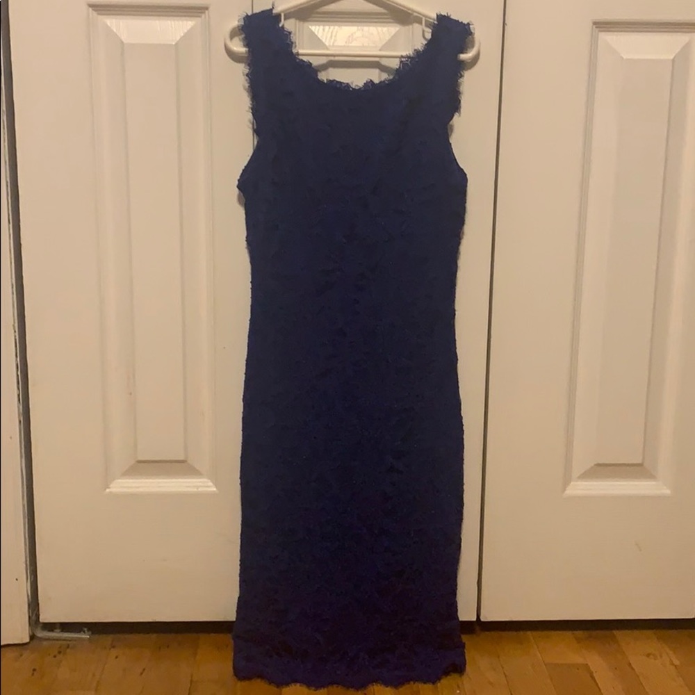 Blue Slim Dress